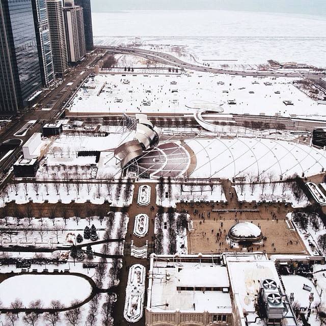 Фотографии морозы в Чикаго25