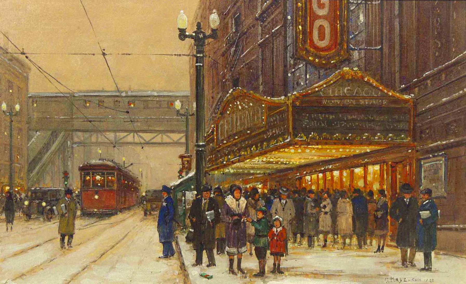 painting-chicago-chicago-theater-scene-in-winter-artist-otis-kaye-1928.jpg